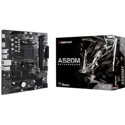 CARTE MERE AMD BIOSTAR A520MT+CPU AMD RAYZEN5 3600