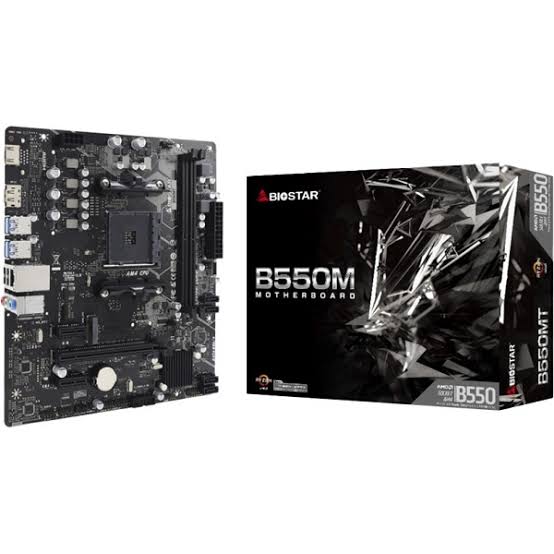 CARTE MERE AMD BIOSTAR B550MT+CPU RYZEN 7 3700X AVEC VENTILLO